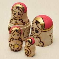 Matryoshka Russian Wooden Nesting Dolls