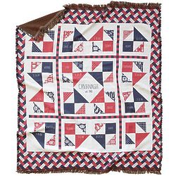 Fabric of Our Family Americana Style Blanket