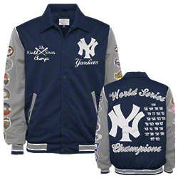 New York Yankees Commemorative Championship Varsity Jacket