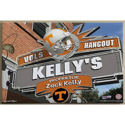 Tennessee Vols Personalized Pub Sign Canvas