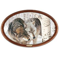 Soul Mates Personalized Masterpiece Framed Plate