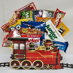The Holiday Express Movie Snack Basket