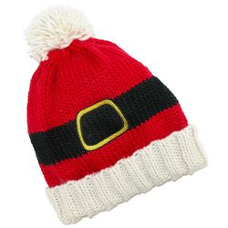 Santa Belt Winter Beanie Hat