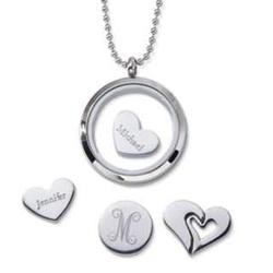 Personalized Circle Charm for Pendant