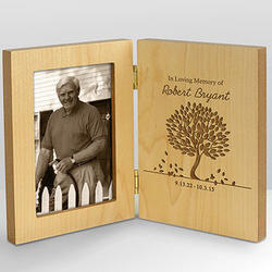 In Loving Memory Personalized Wood Frame