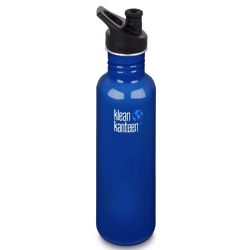 Sport Cap Water Bottle in Planet Blue