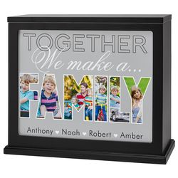 Personalized Together We Make a Family Accent Light