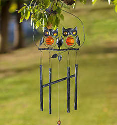 Charming Owl Wind Chime