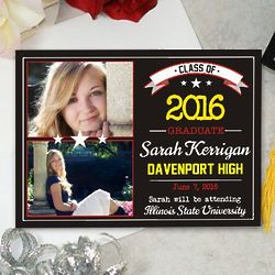 Personalized Class Of Graduation Announcements