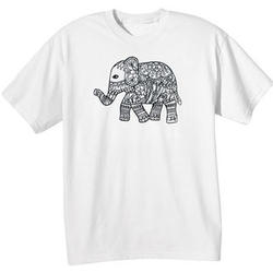 Color Your Own Elephant Tee