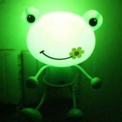 LED Cartoon Frog Photoreceptor Light