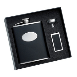 Flask and Money Clip Set