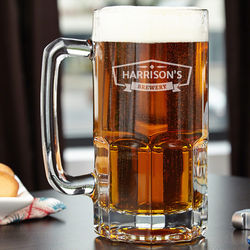 Colossal Classic Brewery Personalized Beer Mug