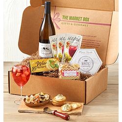 Sip and Celebrate Wine Market Gift Box