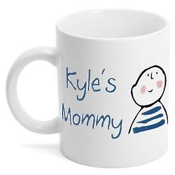 Personalized Little Boy's Mommy Coffee Mug