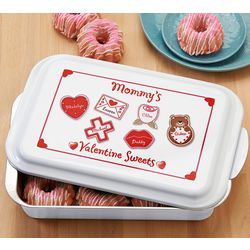 Personalized Valentine Sweets Baking Pan