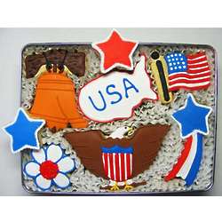 American Liberty Sugar Cookie Gift Tin