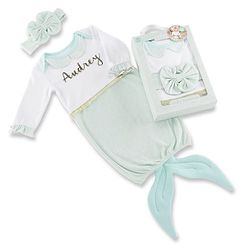 Baby's Personalized Mermaid Outfit