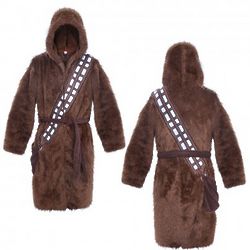 Chewbacca Star Wars Hooded Bathrobe