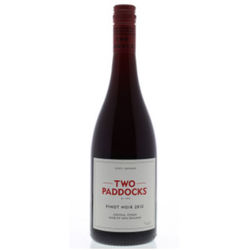 Two Paddocks Pinot Noir 2012 Bottle of Wine