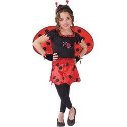 Girl's Sweetheart Lady Bug Costume