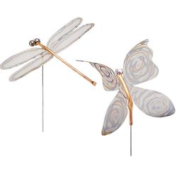 Fire-Painted Insect Garden Stake