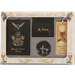 First Communion Blessed Trinity Gift Set for Boys