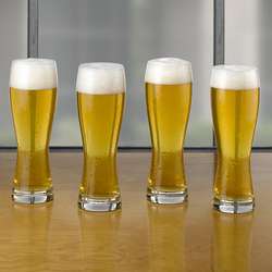 Brewmasters Wheat Beer Glasses