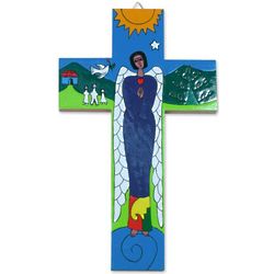 Angel of Peace Pinewood Cross