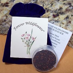 25 Memorial Wildflower Seed Pouches