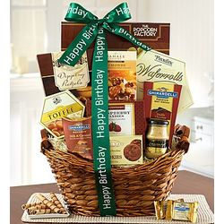 Have a Relaxing Birthday Gourmet Snacks Gift Basket