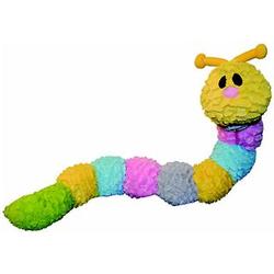 Giant Caterpillar Pastel Dog Toy