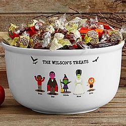 Personalized Family Candy Bowl