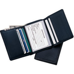 Personalized Nappa Leather Trifold Wallet