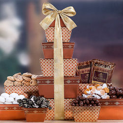 International Chocolates Gift Tower