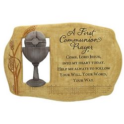 First Communion Prayer Plaque