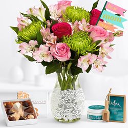 Ultimate All the Frills for Mom Bouquet Gift Set