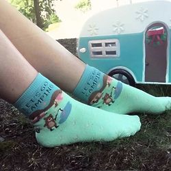 Let's Go Camping Socks