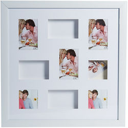 9 Opening Collage Shadowbox Wall Frame