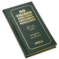 50 Things Every Young Gentleman Should Know Leather-Bound Book