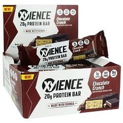 12 Xyience 20g Protein Bars Chocolate Crunch Bars