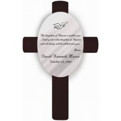The Kingdom of Heaven Personalized Confirmation Wall Cross