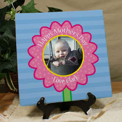 Personalized Happy Mother's Day Photo Canvas