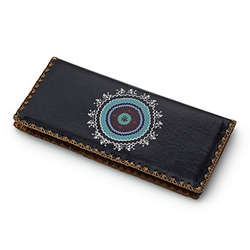 Celestial Embroidered Wallet