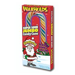 Warheads Super Sour Jumbo Candy Canes