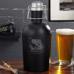 Big Catch Personalized Stainless Beer Growler