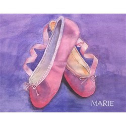 Tip Toe Ballerina Fine Art Print
