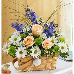 Mixed Floral Beautiful Basket Bouquet