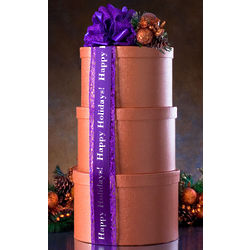 Copper Christmas Gift Tower