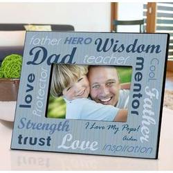 Personalized Hero Dad Picture Frame